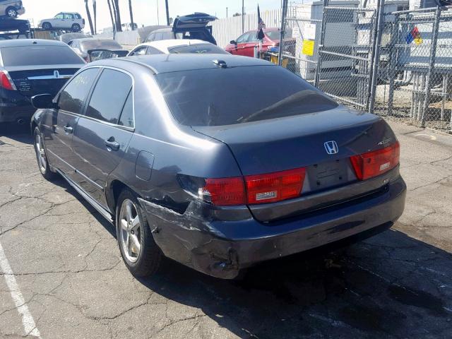 1HGCM56815A098826 - 2005 HONDA ACCORD EX CHARCOAL photo 3