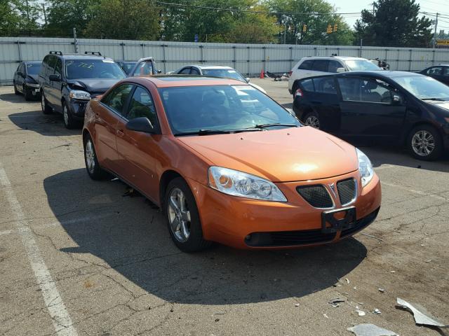 1G2ZH558364102085 - 2006 PONTIAC G6 GT ORANGE photo 1