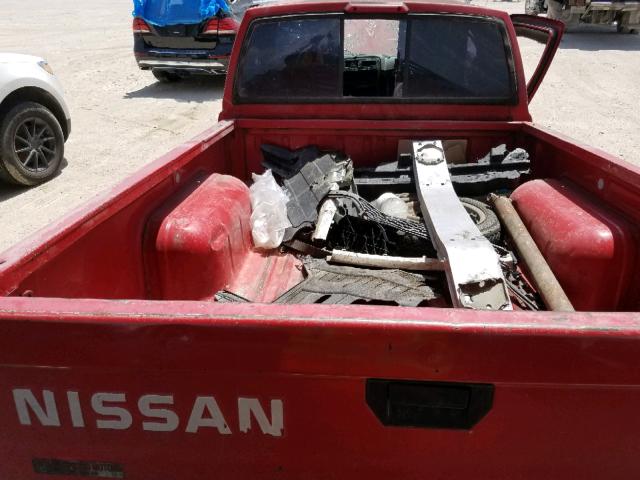 1N6SD16S9SC367425 - 1995 NISSAN TRUCK KING RED photo 6