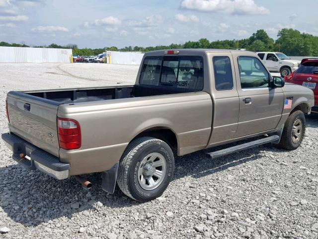 1FTYR14V33TA17172 - 2003 FORD RANGER SUP TAN photo 4