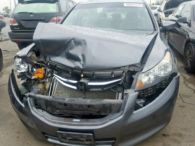 1HGCP2F86BA083692 - 2011 HONDA ACCORD EXL GRAY photo 9