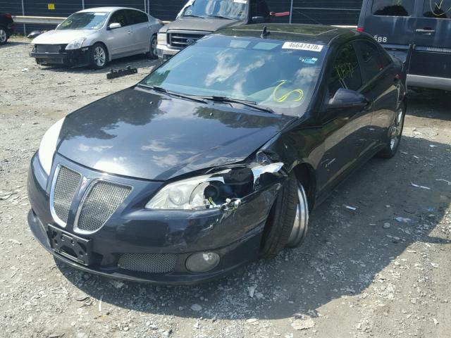 1G2ZM577X94127487 - 2009 PONTIAC G6 GXP BLACK photo 2