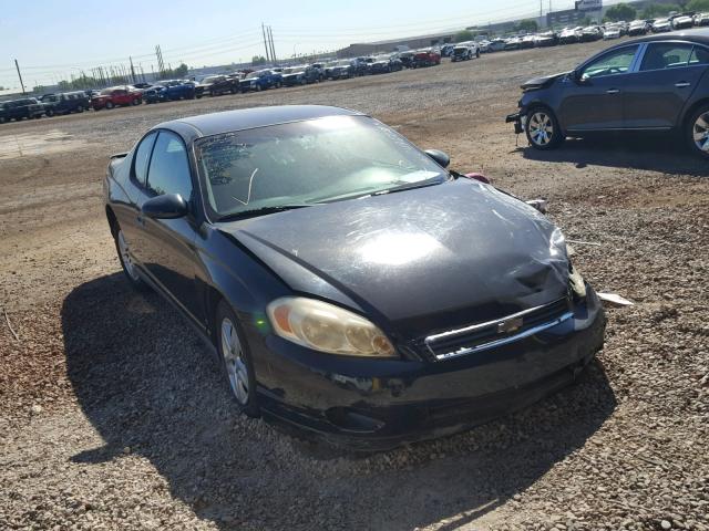 2G1WJ15K669176856 - 2006 CHEVROLET MONTE CARL BLACK photo 1