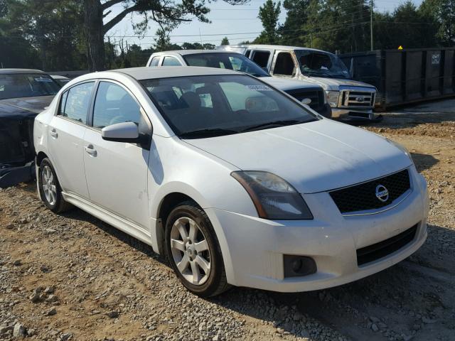 3N1AB6AP1AL716667 - 2010 NISSAN SENTRA 2.0 WHITE photo 1