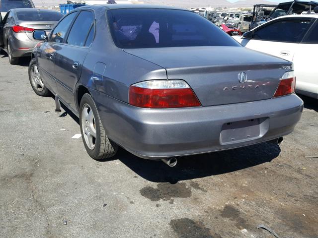 19UUA56633A089554 - 2003 ACURA 3.2TL GRAY photo 3