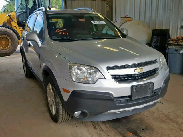 3GNAL2EK6CS535291 - 2012 CHEVROLET CAPTIVA SP SILVER photo 1