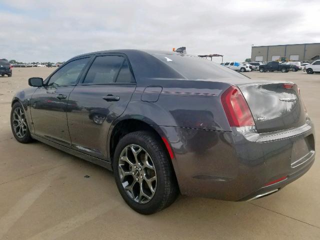 2C3CCAGGXHH588322 - 2017 CHRYSLER 300 S GRAY photo 3