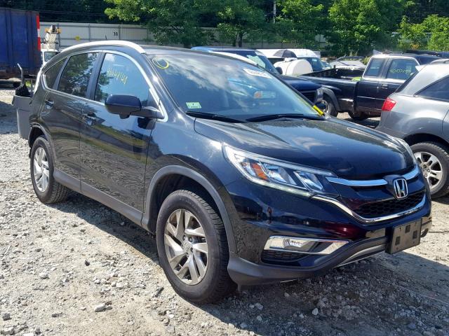 5J6RM4H74GL072021 - 2016 HONDA CR-V EXL BLACK photo 1