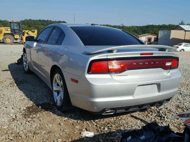 2C3CDXHG9CH172821 - 2012 DODGE CHARGER SX SILVER photo 3