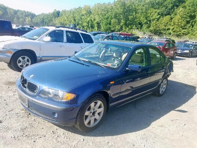 WBAEU33464PR07601 - 2004 BMW 325 XI BLUE photo 2