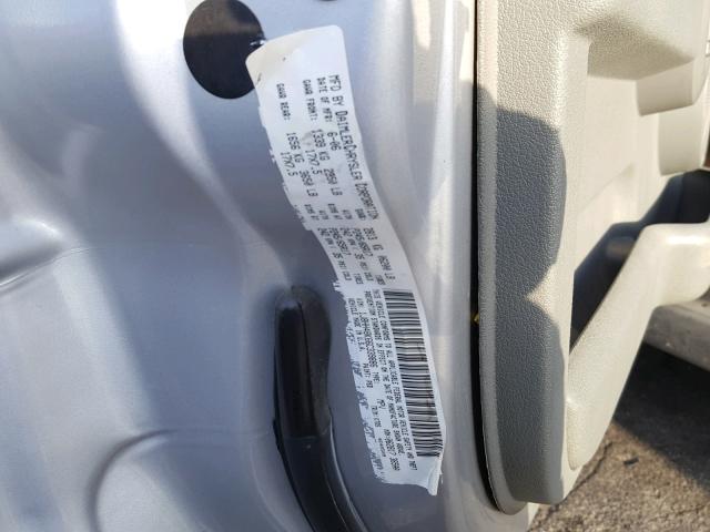 1J8HH48K66C339886 - 2006 JEEP COMMANDER SILVER photo 10