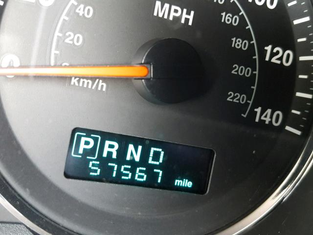 1J8HH48K66C339886 - 2006 JEEP COMMANDER SILVER photo 8