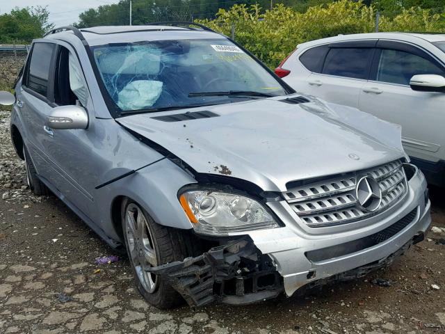 4JGBB86E06A073484 - 2006 MERCEDES-BENZ ML 350 SILVER photo 1