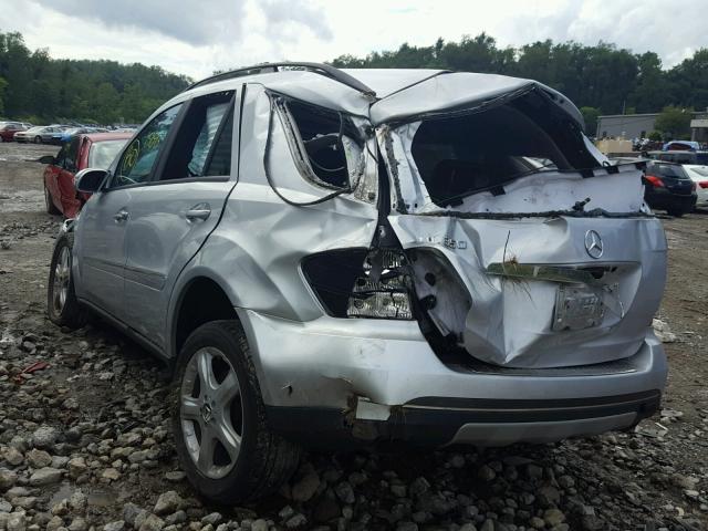 4JGBB86E06A073484 - 2006 MERCEDES-BENZ ML 350 SILVER photo 4