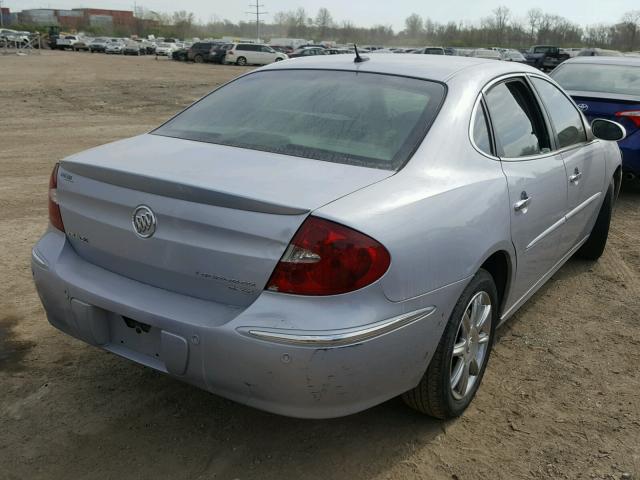 2G4WE587261208559 - 2006 BUICK LACROSSE C SILVER photo 4