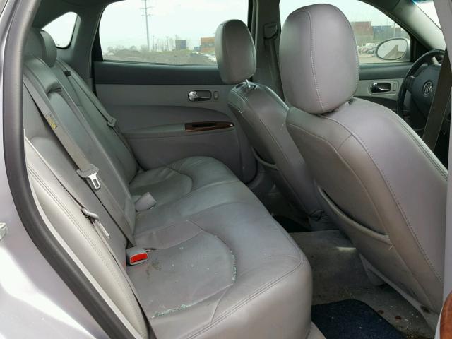 2G4WE587261208559 - 2006 BUICK LACROSSE C SILVER photo 6