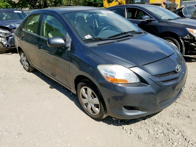 JTDBT923381217074 - 2008 TOYOTA YARIS GRAY photo 1