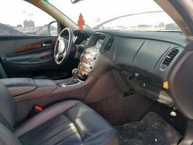 JNKAJ09E48M305973 - 2008 INFINITI EX35 BASE WHITE photo 5