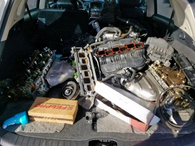 JNKAJ09E48M305973 - 2008 INFINITI EX35 BASE WHITE photo 9