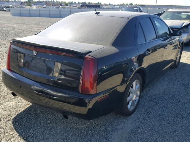 1G6DW677X50170575 - 2005 CADILLAC STS BLACK photo 4