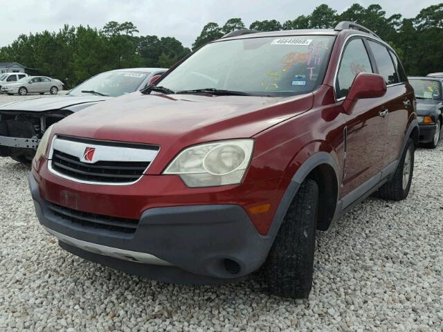 3GSCL33P68S725352 - 2008 SATURN VUE XE BURGUNDY photo 2