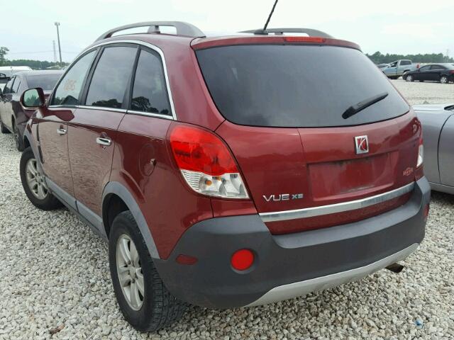 3GSCL33P68S725352 - 2008 SATURN VUE XE BURGUNDY photo 3