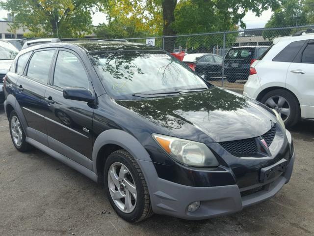 5Y2SL62814Z455785 - 2004 PONTIAC VIBE BLACK photo 1