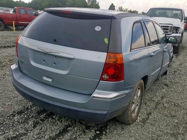 2C8GM68424R533362 - 2004 CHRYSLER PACIFICA BLUE photo 4