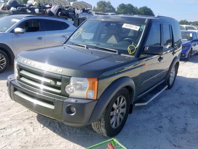 SALAE25485A326720 - 2005 LAND ROVER LR3 SE GREEN photo 2