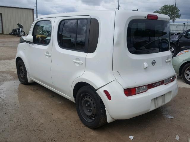 JN8AZ2KR6CT255843 - 2012 NISSAN CUBE BASE WHITE photo 3