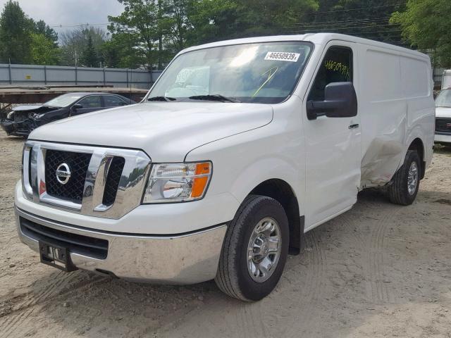 1N6BF0KY0HN801047 - 2017 NISSAN NV 1500 S WHITE photo 2