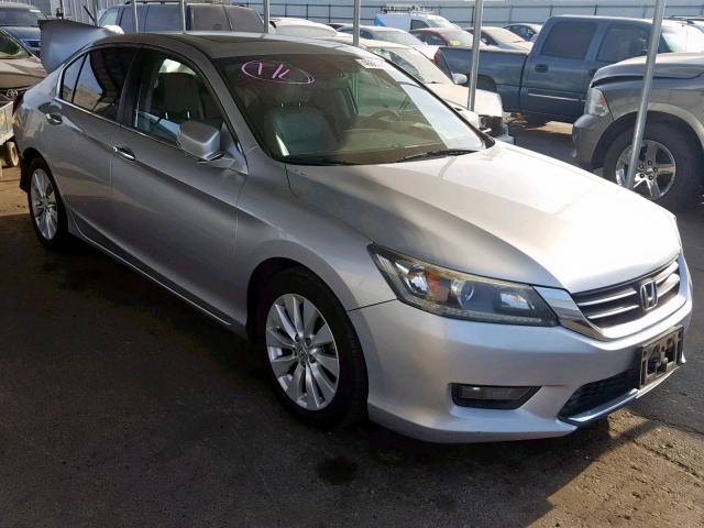 1HGCR2F89EA149960 - 2014 HONDA ACCORD EXL SILVER photo 1