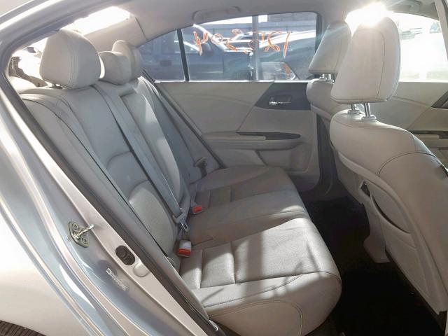 1HGCR2F89EA149960 - 2014 HONDA ACCORD EXL SILVER photo 6