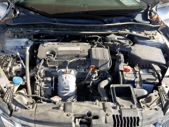 1HGCR2F89EA149960 - 2014 HONDA ACCORD EXL SILVER photo 7