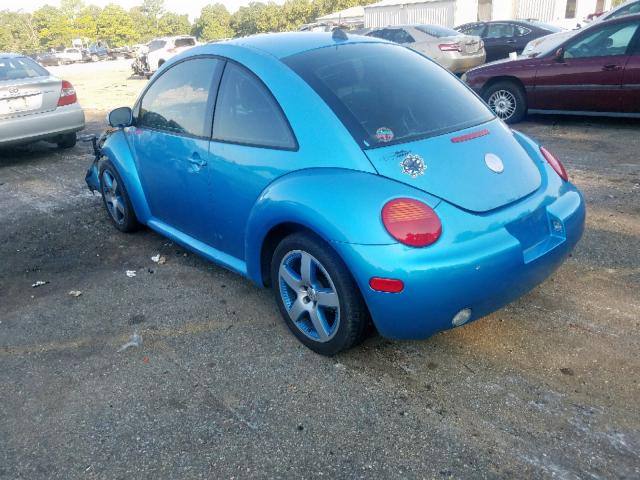 3VWGK31C84M419765 - 2004 VOLKSWAGEN NEW BEETLE ლურჯი ფოტო 3