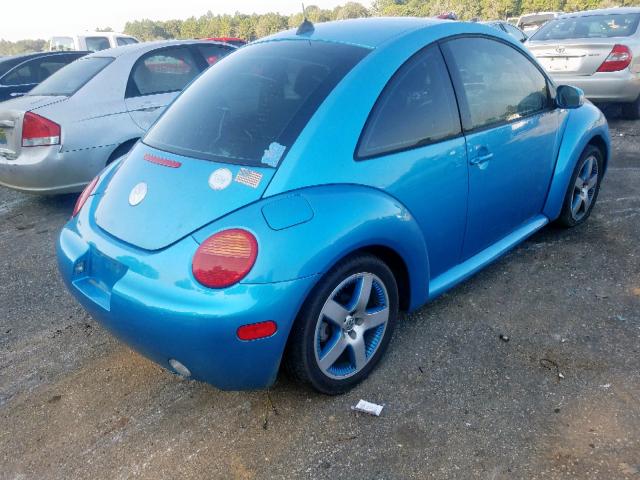 3VWGK31C84M419765 - 2004 VOLKSWAGEN NEW BEETLE ლურჯი ფოტო 4