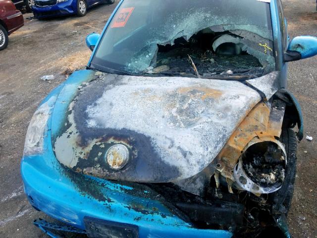 3VWGK31C84M419765 - 2004 VOLKSWAGEN NEW BEETLE ლურჯი ფოტო 9