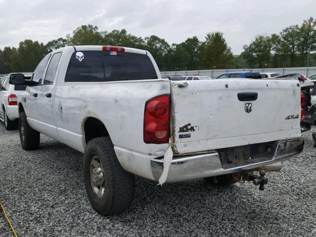 3D7KS28A98G151511 - 2008 DODGE RAM 2500 S Սպիտակ լուսանկար 3
