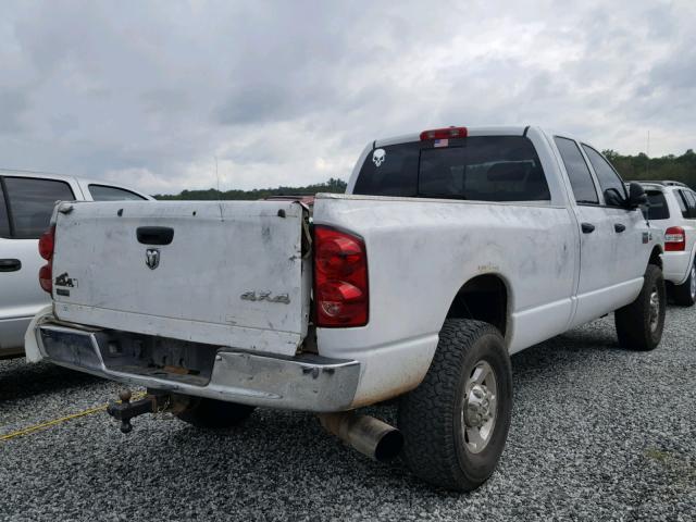 3D7KS28A98G151511 - 2008 DODGE RAM 2500 S Սպիտակ լուսանկար 4