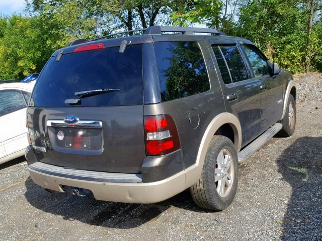 1FMEU64E08UA68897 - 2008 FORD EXPLORER E BROWN photo 4