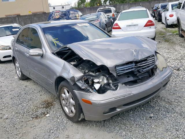 WDBRF61J23A517118 - 2003 MERCEDES-BENZ C 240 BEIGE photo 1