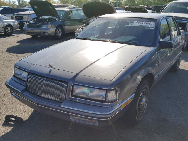 1G4NC54N1KM043091 - 1989 BUICK SKYLARK CU GRAY photo 2