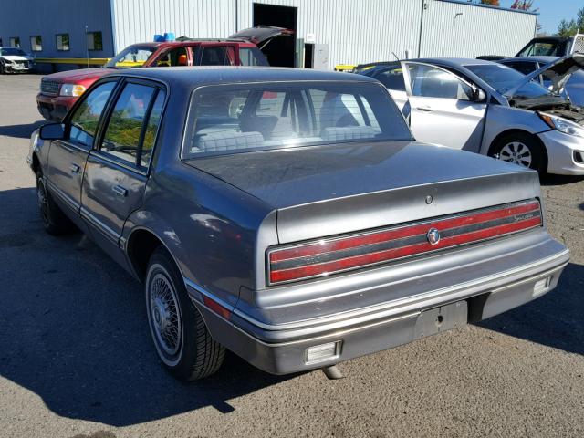 1G4NC54N1KM043091 - 1989 BUICK SKYLARK CU GRAY photo 3