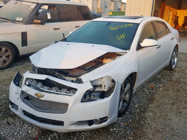 1G1ZG5E72CF236181 - 2012 CHEVROLET MALIBU LTZ თეთრი ფოტო 2