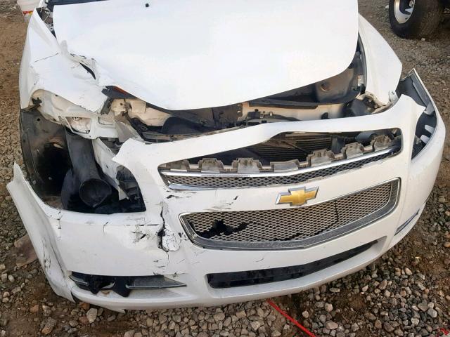 1G1ZG5E72CF236181 - 2012 CHEVROLET MALIBU LTZ თეთრი ფოტო 9