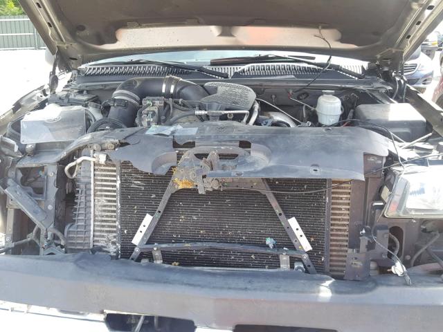 1GCHK23D37F146200 - 2007 CHEVROLET SILVERADO GRAY photo 7