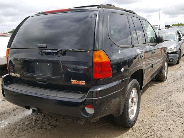 1GKDT13SX32373944 - 2003 GMC ENVOY BLACK photo 4