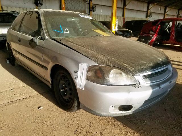 2HGEJ6346TH115496 - 1996 HONDA CIVIC DX SILVER photo 1