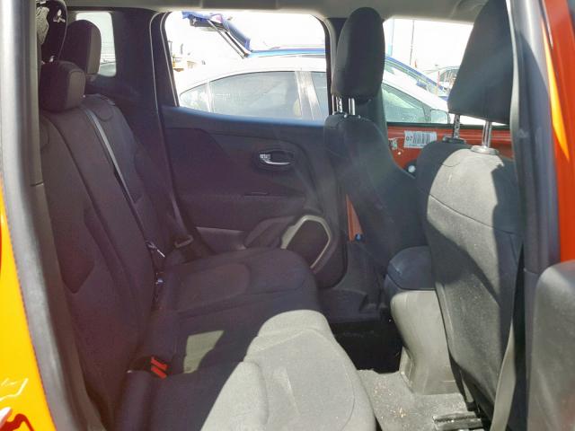 ZACCJBABXHPF20895 - 2017 JEEP RENEGADE S 橙色 照片 6