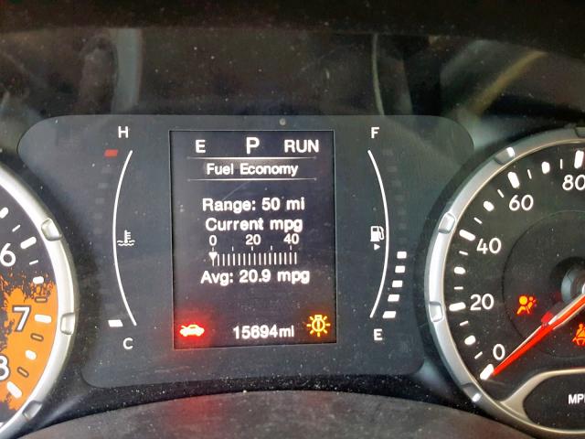 ZACCJBABXHPF20895 - 2017 JEEP RENEGADE S 橙色 照片 8